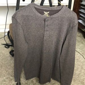 Men’s long sleeve polo medium 38-40